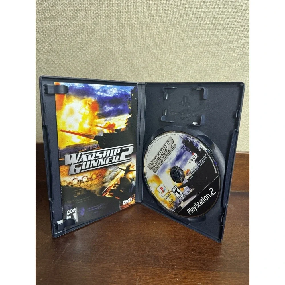 Warship Gunner 2 PS2 COMPLETE CIB (Sony PlayStation 2, 2006) Koei Sim